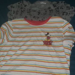 Mickey Mouse lot! Two Disney shirts. XL/XXL